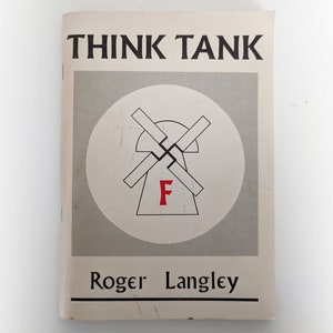 Roger Langley - Think Tank - The Prisoner Cult TV science fiction vintage paperback guide book - 1984