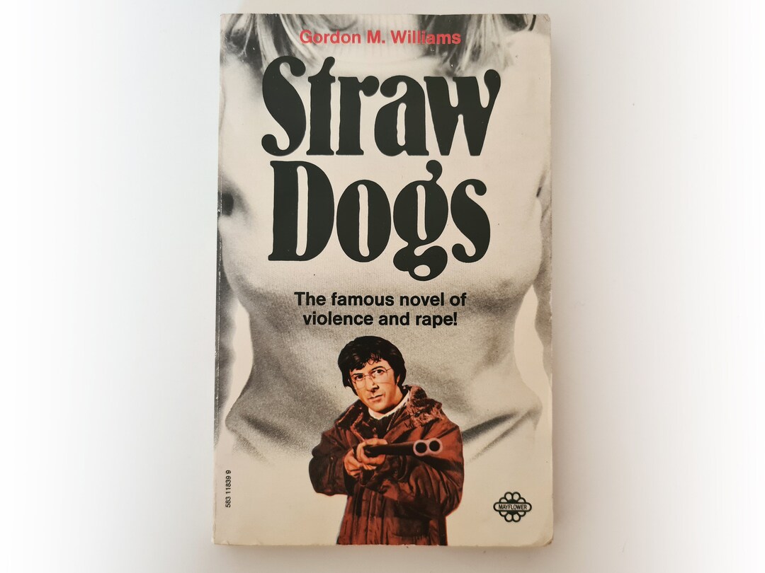 Gordon M Williams Straw Dogs Cult Vintage Paperback Book Etsy