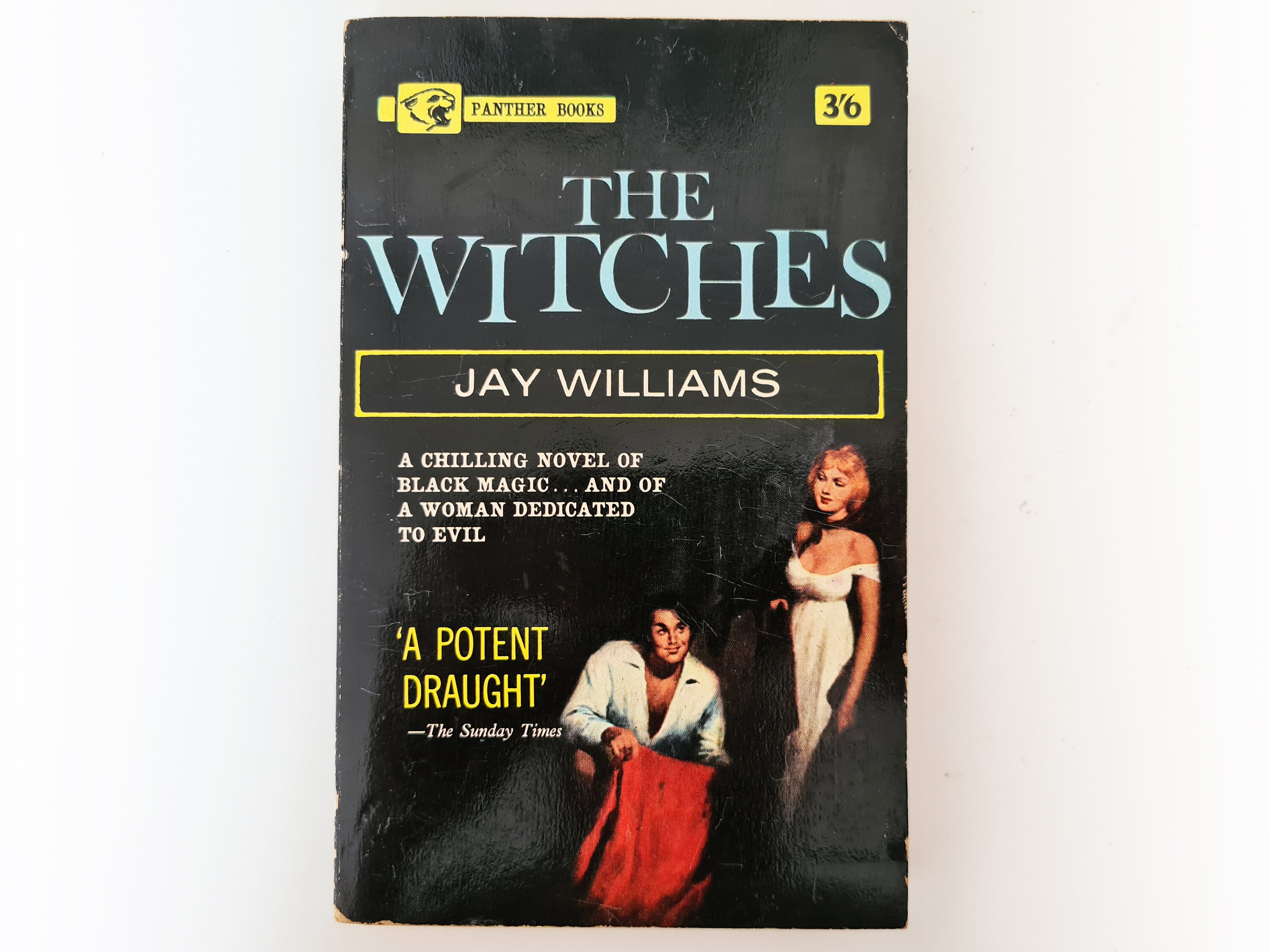 Jay Williams - The Witches - Panther horror vintage paperback book - 1963