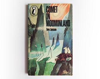 Tove Jansson - Comet in Moominland -  Puffin Moomin kids fiction vintage paperback book - 1974