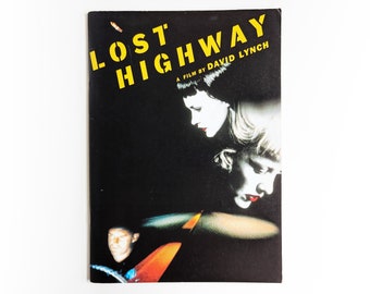 David Lynch - Lost Road - Japanisches Filmprogramm Vintage Taschenbuch - 1997