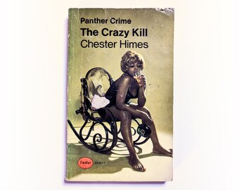 Chester Himes - The Crazy Kill - kryminał, książka w miękkiej oprawie, 1968