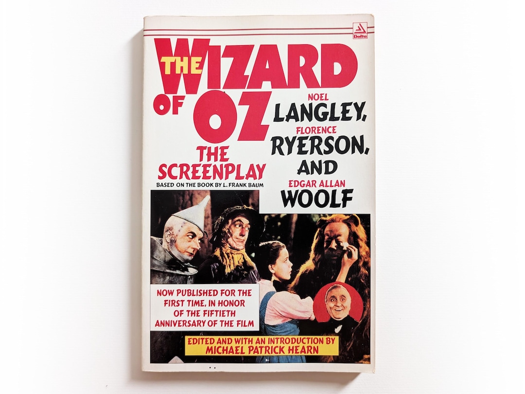 Various the Wizard of Oz Screenplay Vintage Paperback Book 1989