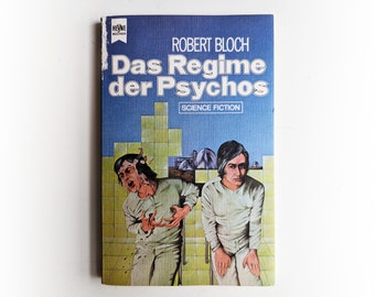 Robert Bloch - Das Regime der Psychos - niemiecki horror okultystyczny, vintage książka w miękkiej oprawie - 1974