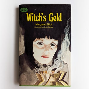 Margaret Elliot - Witch&#39;s Gold - horror occult vintage hardback book - 1979