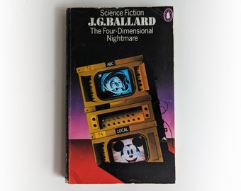 JG Ballard - The Four Dimensional Nightmare - Penguin science-fiction livre de poche vintage - 1977