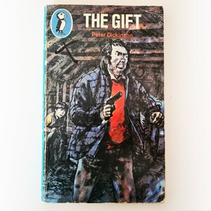 Peter Dickinson - das Geschenk - Puffin Vintage Taschenbuch - 1975