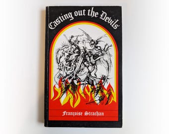 Francoise Strachan - Casting Out the Devils - occult vintage paperback book - 1972