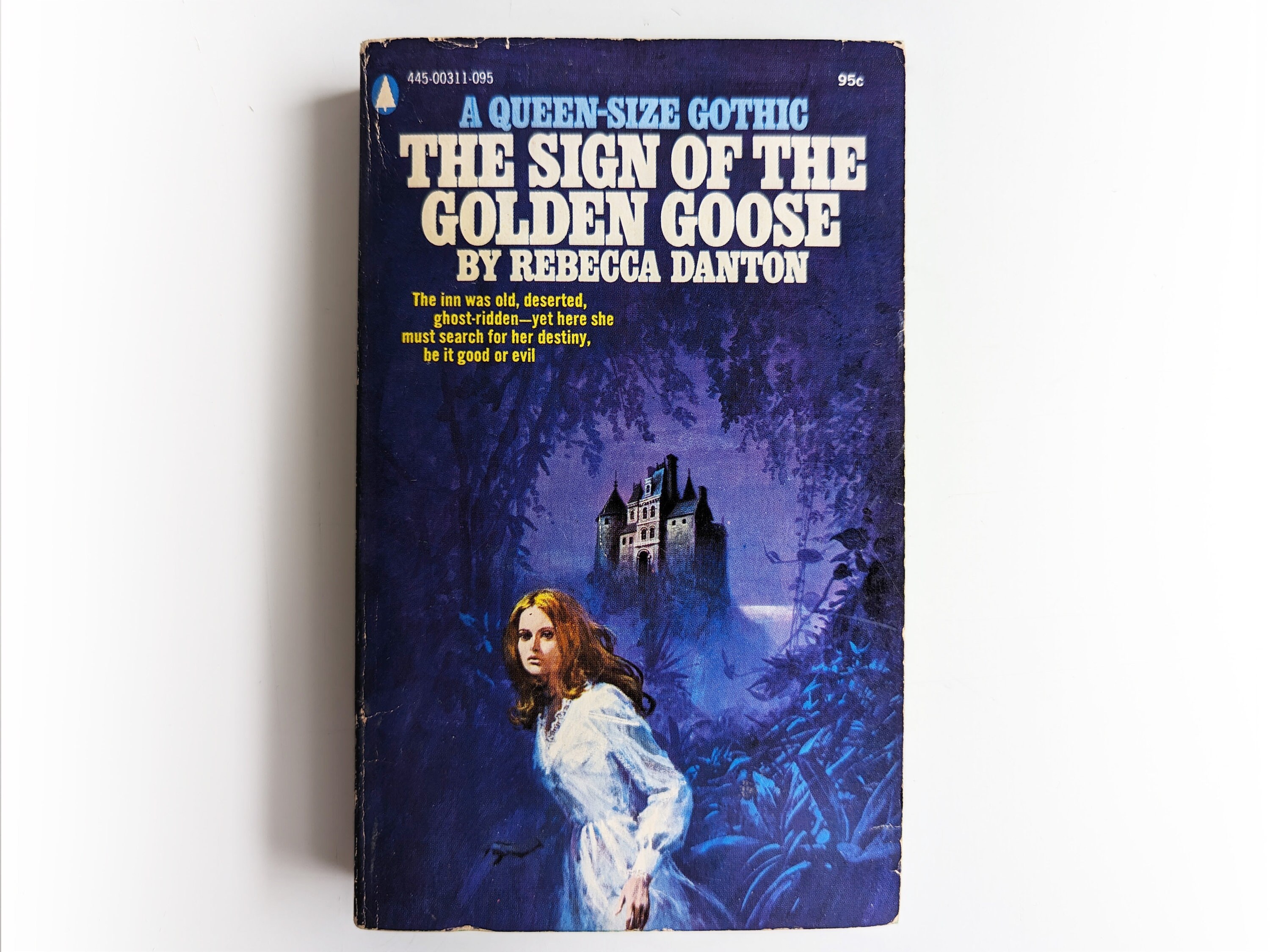 Rebecca Danton - The Sign of the Golden Goose - gothic horror occult vintage paperback book - 1972