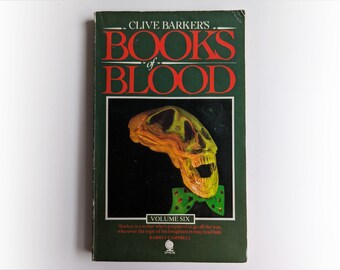 Cliver Barker - Books of Blood: Band Sechs - Sphere Horror-Fiction Vintage Taschenbuch - 1985