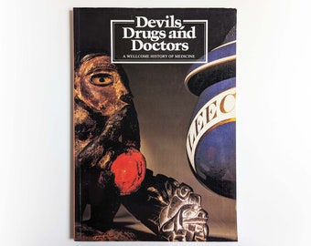 Varios - Diablos, drogas y médicos: una buena historia de la medicina - libro de bolsillo vintage - 1986