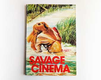 Rick Trader Witcombe - Savage Cinema - horror film paperback book - 1975