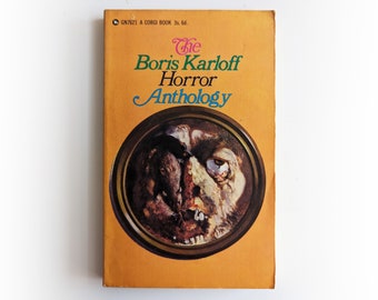 Boris Karloff - The Boris Karloff Horror Anthology - Horror-Kurzgeschichten Vintage Taschenbuch - 1967