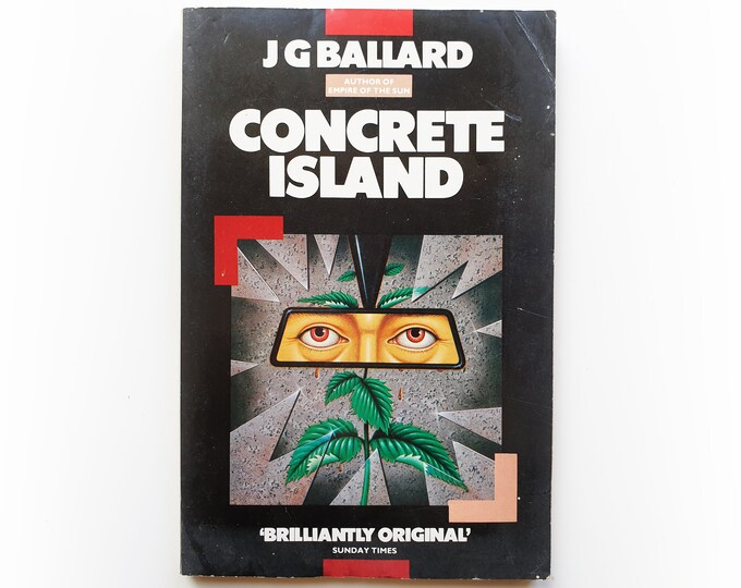 JG Ballard Concrete Island Panther Science Fiction Vintage Etsy UK