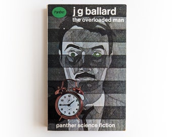 JG Ballard - The Overloaded Man - Livre de poche vintage de science-fiction Panther - 1967