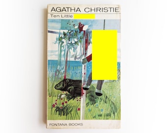 Agatha Christie - Ten Little... (And Then There Were None) - Fontana rare vintage paperback book - 1973