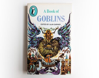 Alan Garner - A Book of Goblins - Livre de poche vintage pour enfants Puffin - 1972