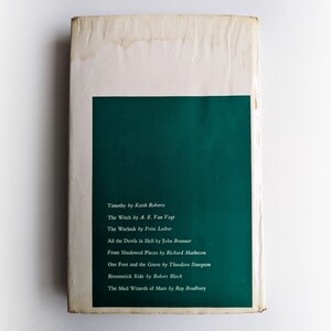 Peter Haining (Ed) - The Witchcraft Reader - libro de tapa dura vintage oculto de terror - 1969 imagen 3