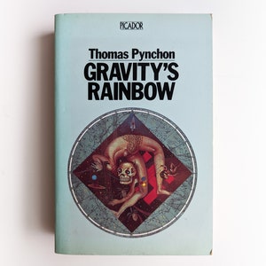 Thomas Pynchon - Gravity&#39;s Rainbow - Picador vintage paperback book - 1980s