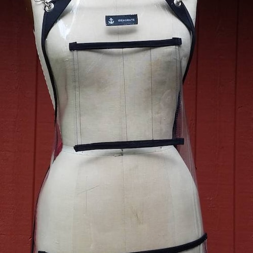 Clear Vinyl Apron for Hairdressers and Barbers. Etsy