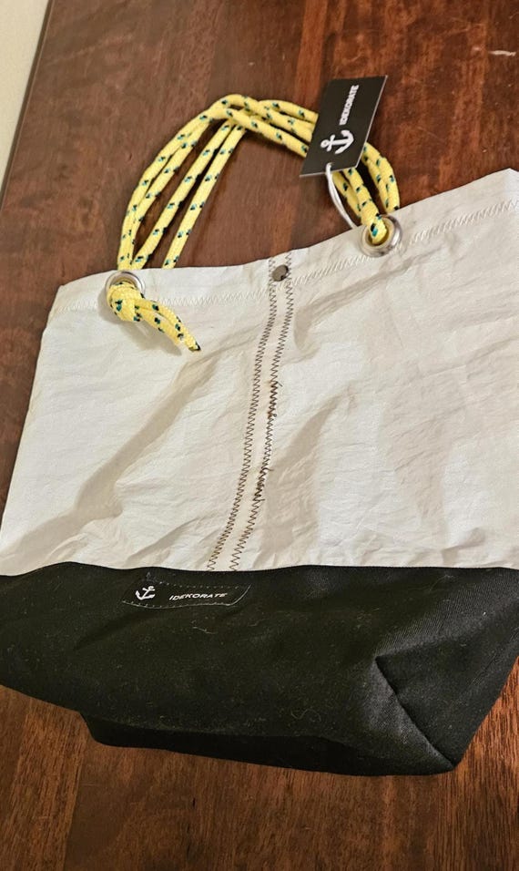 Medium Recycled Saicloth Bucket Bag