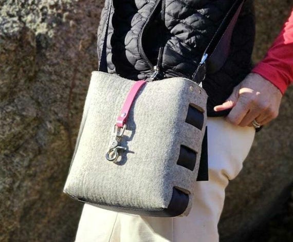 Merino Wool Bucket Bag
