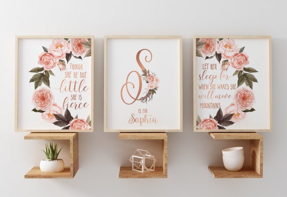 name prints for nursery