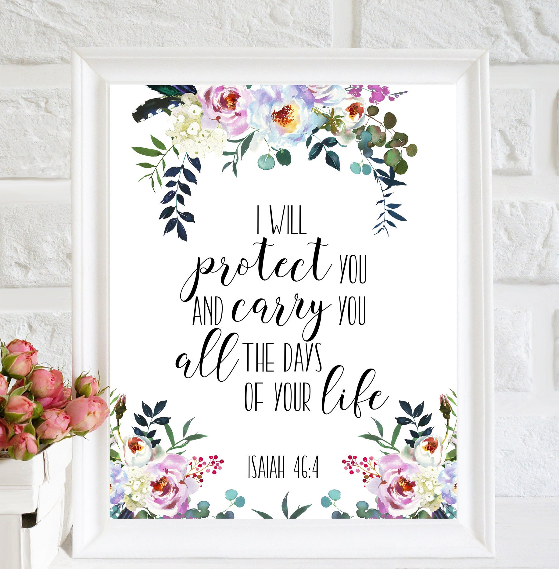 Printable Bible Verse Wall Art
