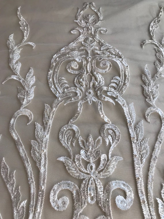 Robe GAYCHUN de mariée en perles GAYCHUN Robe broderie tissu dentelle 1a441d Robe GAYCHUN de mariée en perles GAYCHUN Robe broderie tissu dentelle 1a441d