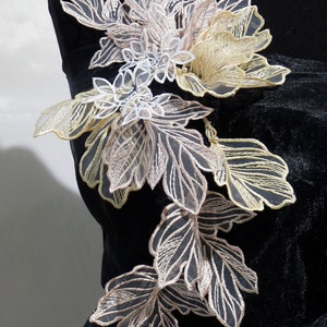 GAYCHUN 3Dflower applique wedding decoration wedding dress