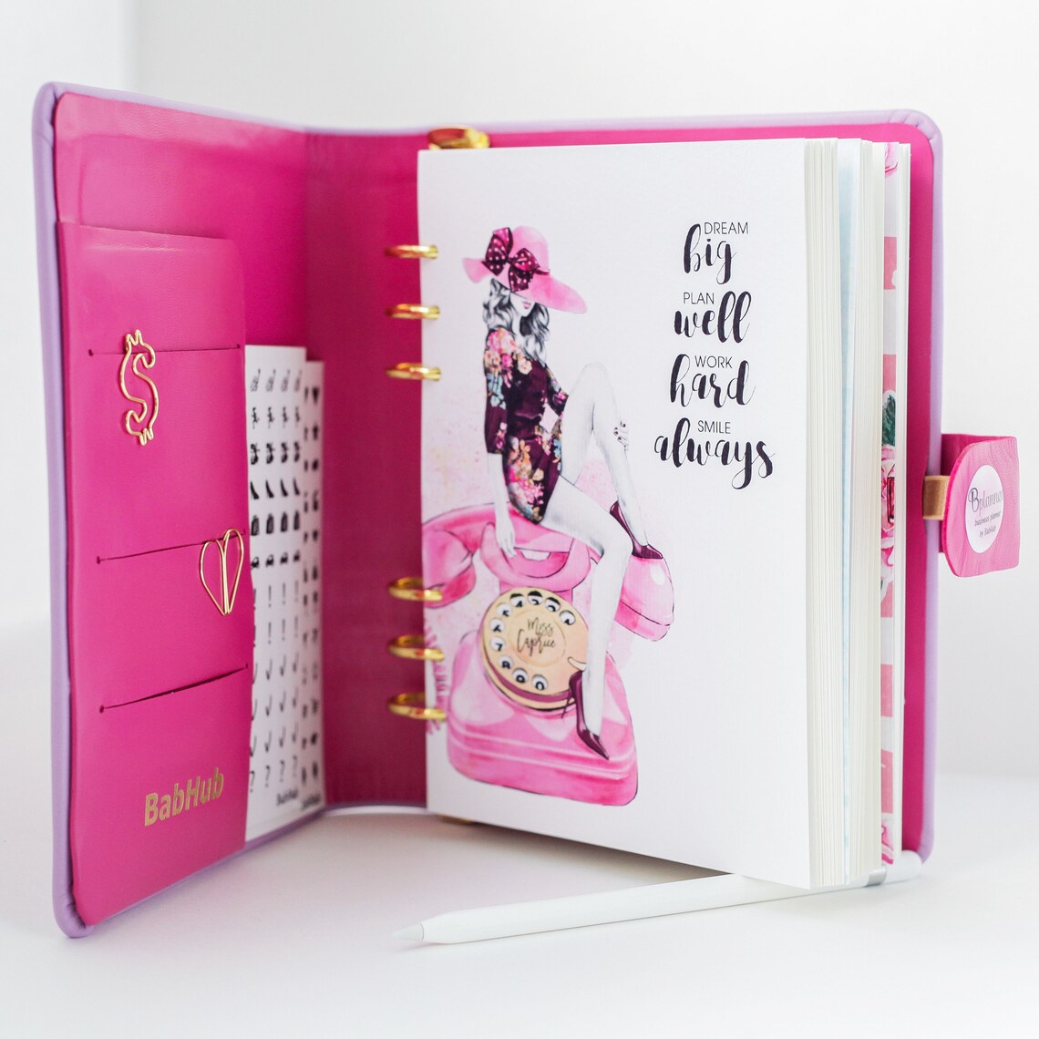 Business Diary notebook Diary Planner 2017 Agenda Journal dark Etsy