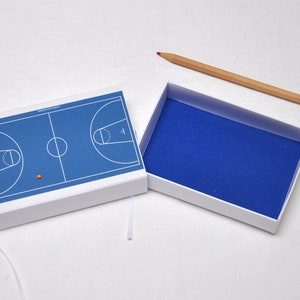 Basketball - Geschenkschachtel - Sport - Geldgeschenk Gutschein Spielfeld Schachtel