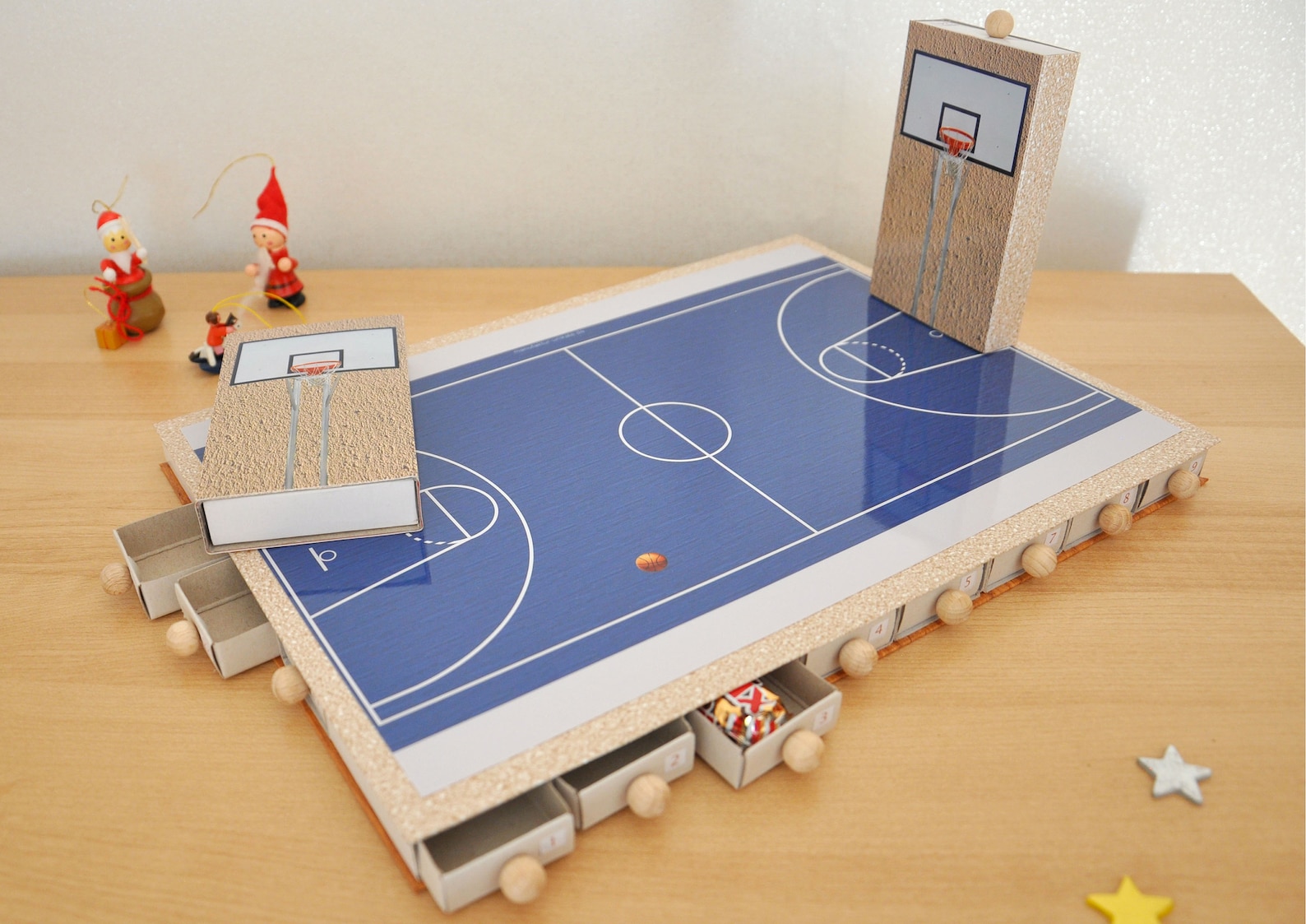 Adventskalender Basketball Basketballfeld Sport zum Etsy.de