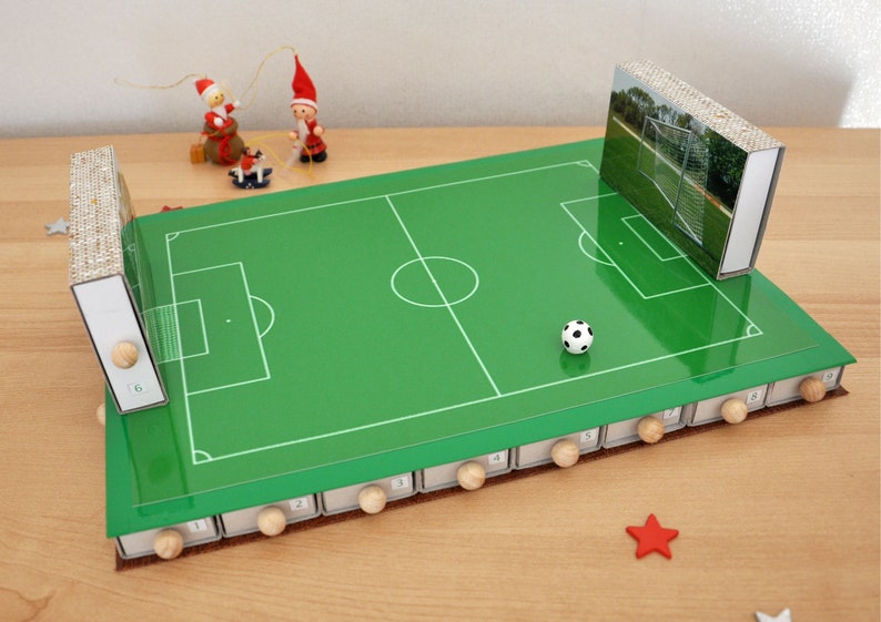 Advent Calendar Football Football Field Sport to Fill Etsy