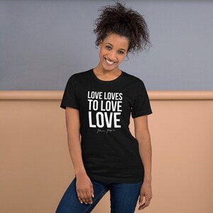 James Joyce - Love Loves to Love Love - Ulysses - Short-Sleeve Unisex T-Shirt