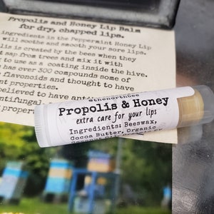 Beeswax lip balm Propolis Lip Balm for lips Peppermint Lip Balm Honey Lip Balm Natural lip balm