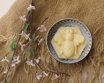 Beeswax Hard Lotion Bar: Natural Winter Skin Care for Dry Hands