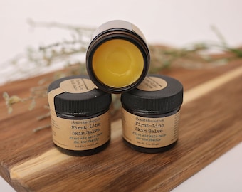 First Line Skin Salve: Propolis & Beeswax Herbal Healing