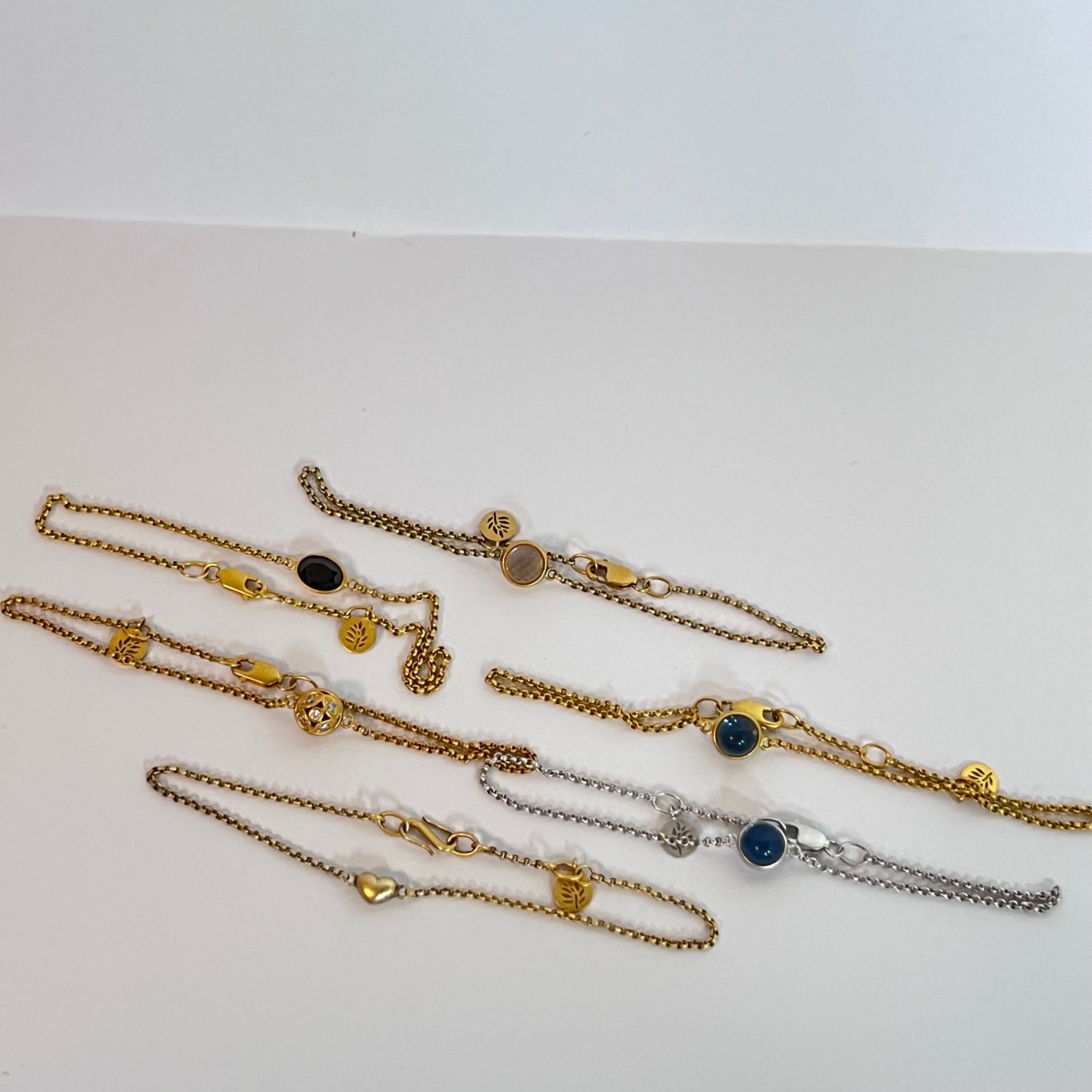 Julie Sandlau Sterling Silver 22ct Yellow Gold Plated Bracelet