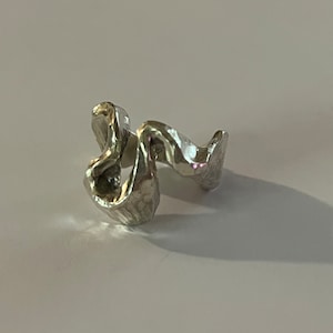 Vintage Danish sterling silver Ronald Lantz ring size 52