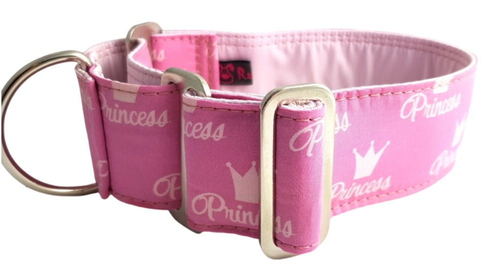 Princess Dog Collar Wide Dog Collar Designer Dog Collar Etsy Finland