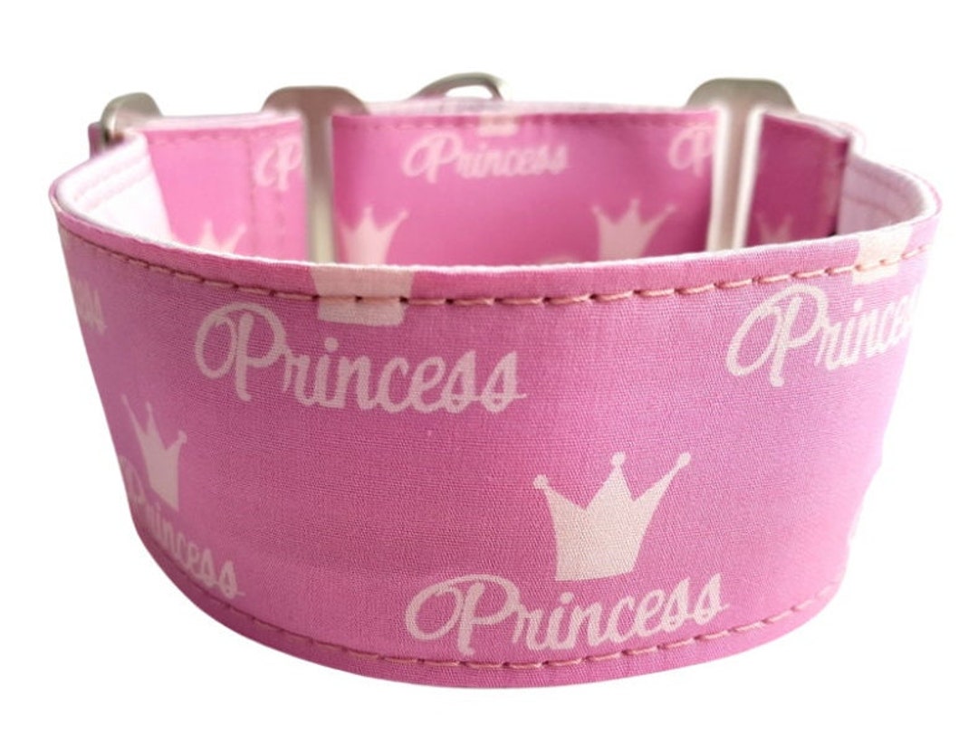 Princess Dog Collar Wide Dog Collar Designer Dog Collar Etsy Finland