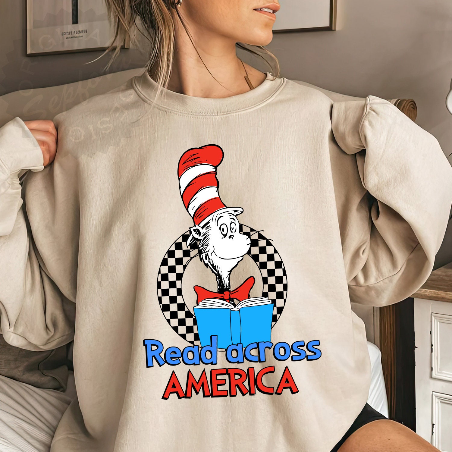 Cat in the Hat Png, Dr. Seuss Day Png for Sublimation. Dr. Seuss Shirts ...