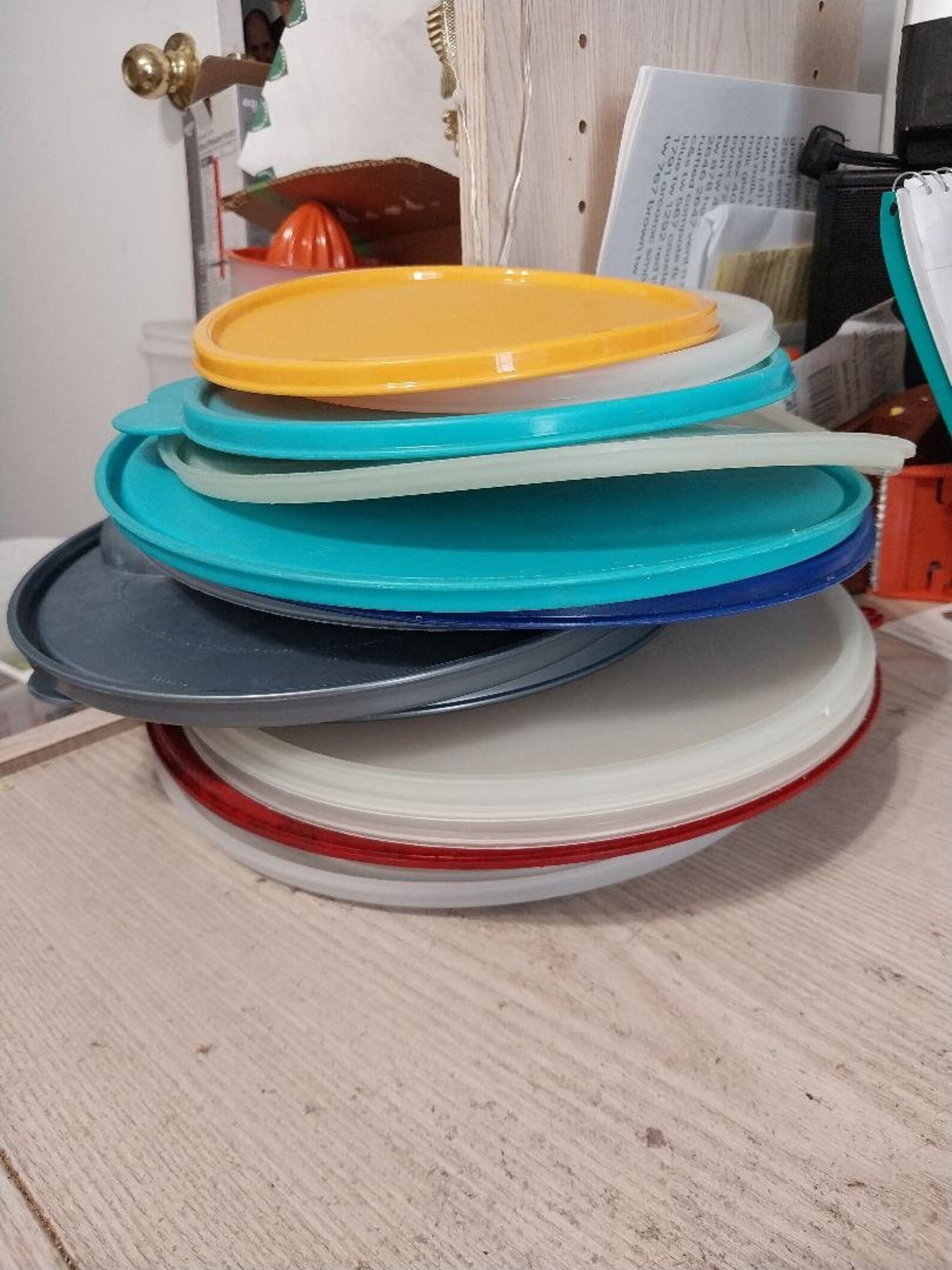 Vintage Tupperware Lids Etsy Vintage Tupperware Lids Etsy