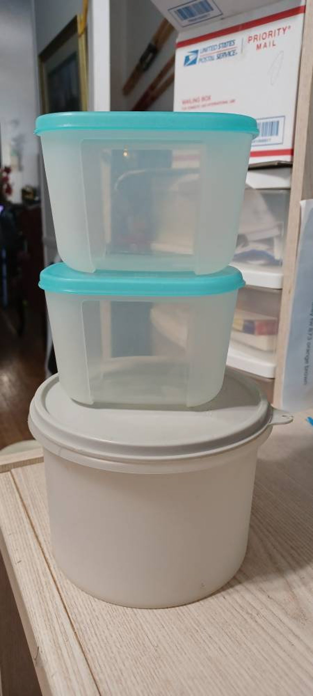 Vintage Tupperware Storage Containers - Etsy