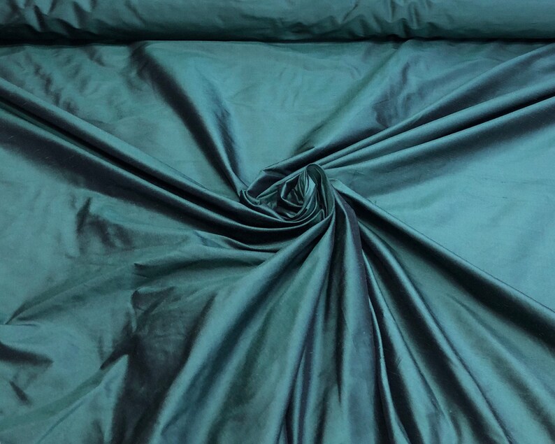 Dark Denim Silk Shantung 54