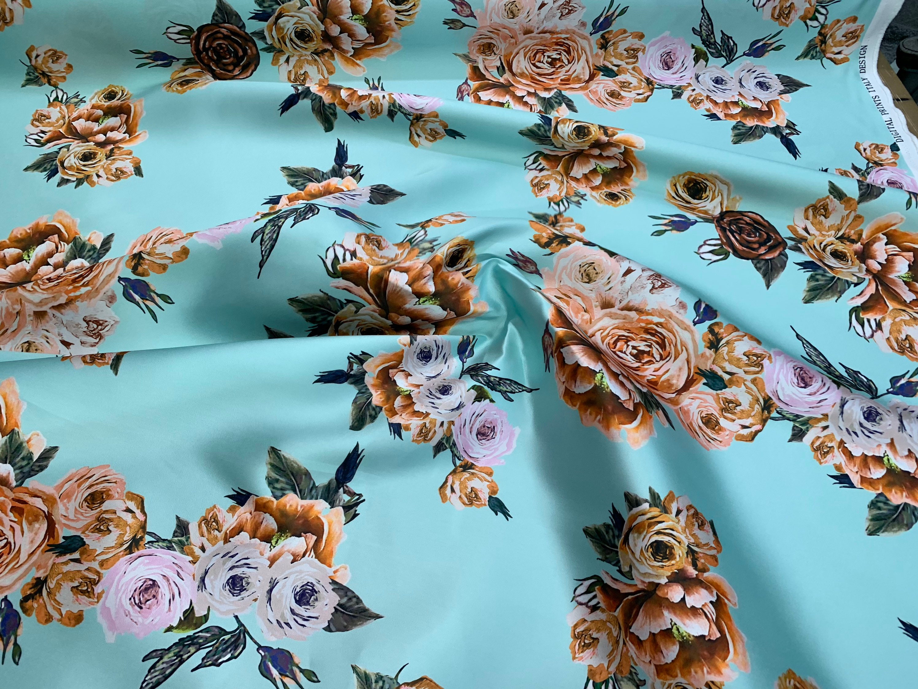 matte mikado fabric