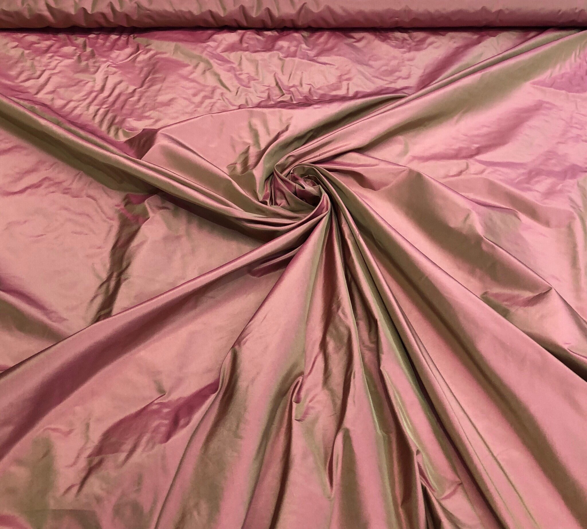 Silk taffeta 54 wide Beautiful tomato gold color silk taffeta fabric