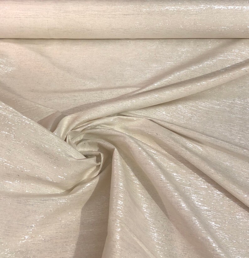 Raw Silk 48 Wide Beautiful Ivory Color Noil Silk With Etsy UK
