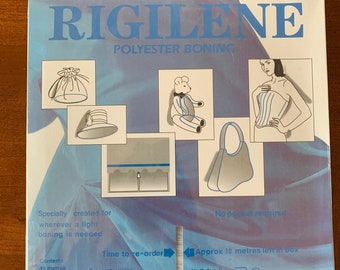 RIGILENE Polyester boning 10mm sold by the yard